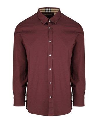 burberry casual shirt|burberry burgundy shirtspace.